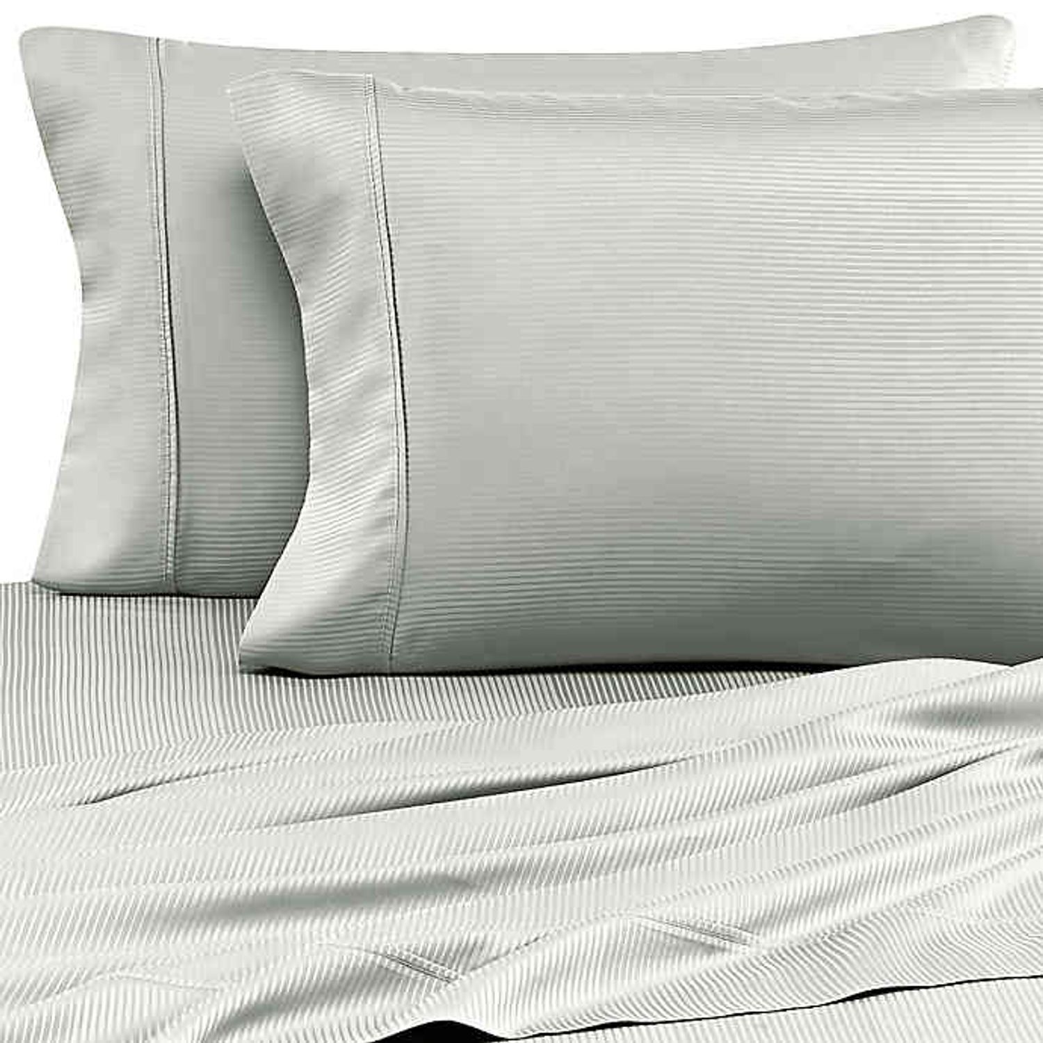 Eucalyptus Origins Striped 450 & 500 Thread-Count Tencel Lyocell Pillowcases gallery