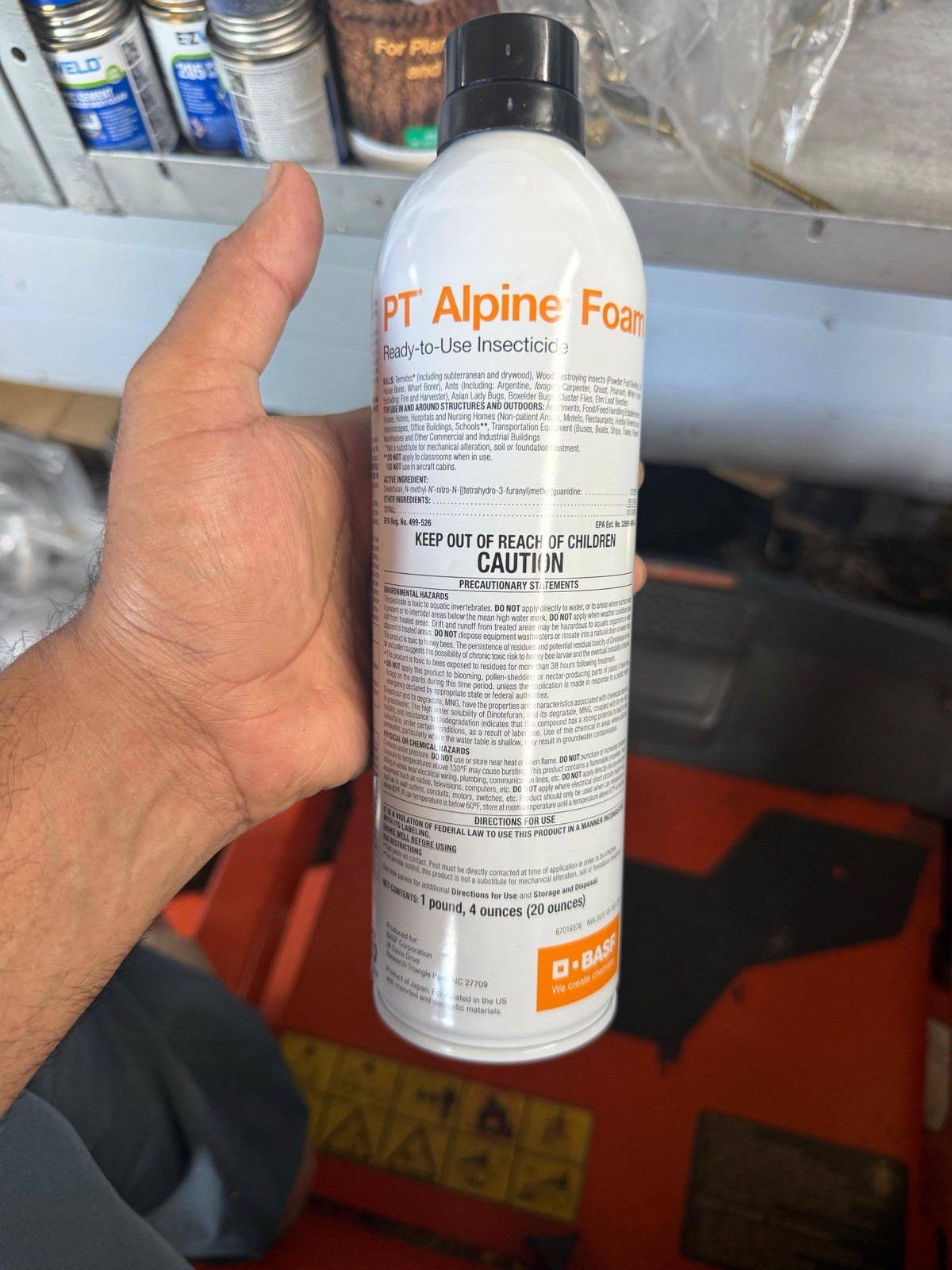 BASF PT Alpine Foam Ready-to-Use Insecticide for Ant & Termite 20 oz gallery