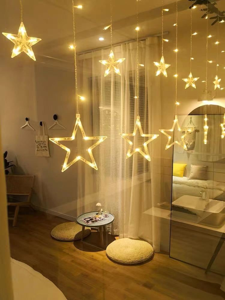 9.8ft LED Fairy String Lights with 12 Stars for Wedding Party Decoration gallery