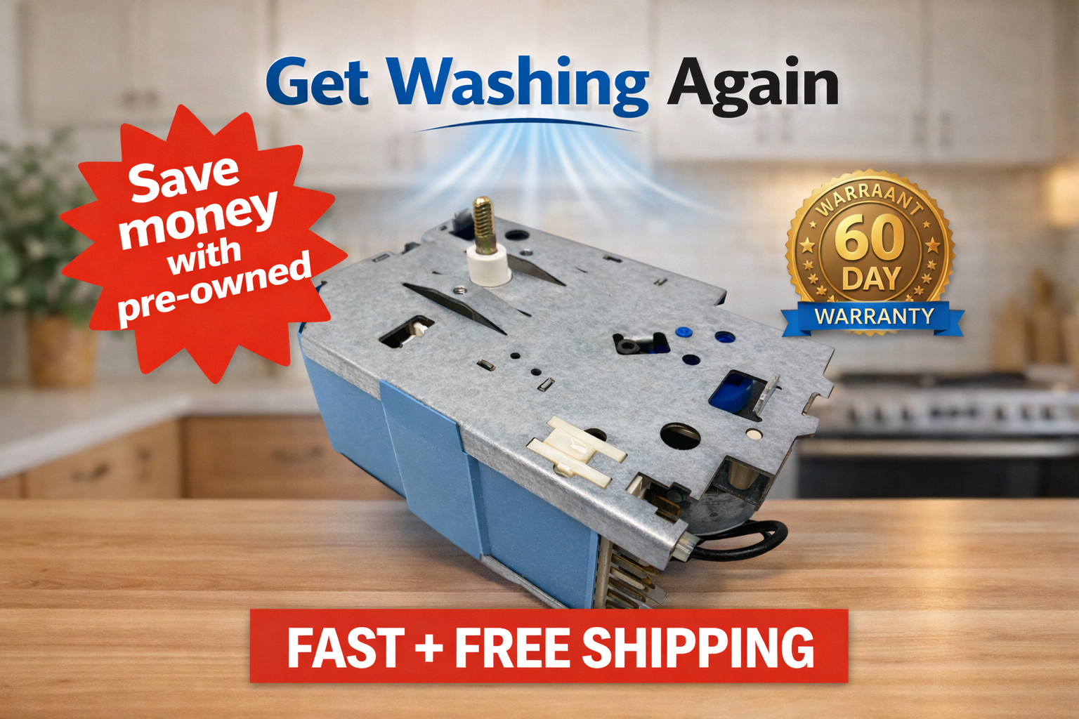 Original 131436800 Frigidaire Timer 1-Year Warranty Free Shipping gallery
