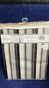 Better Home Printed Linen Tablecloth 100% Polyester Brown Stripes 60"W x84" L gallery
