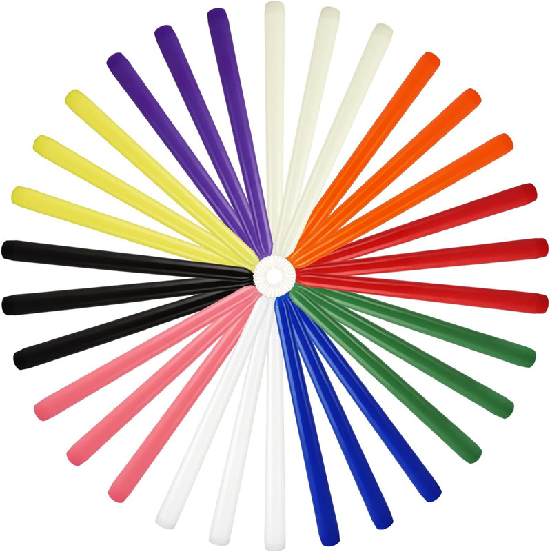 30 Pack 10 Inch Assorted Color Spell Taper Candles –Unscented Dripless,Taper Can gallery