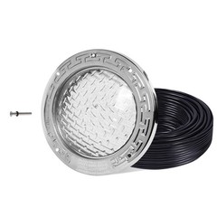 HQUA PN01 LED Inground Pool Lighting System 120V AC 10 Inch 40W, 100 Feet Cord