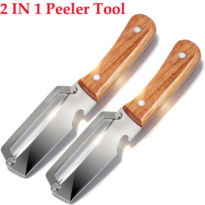 3 in 1 Multi-Functional Vegetable Peeler for Kitchen Stainless Steel Peeler