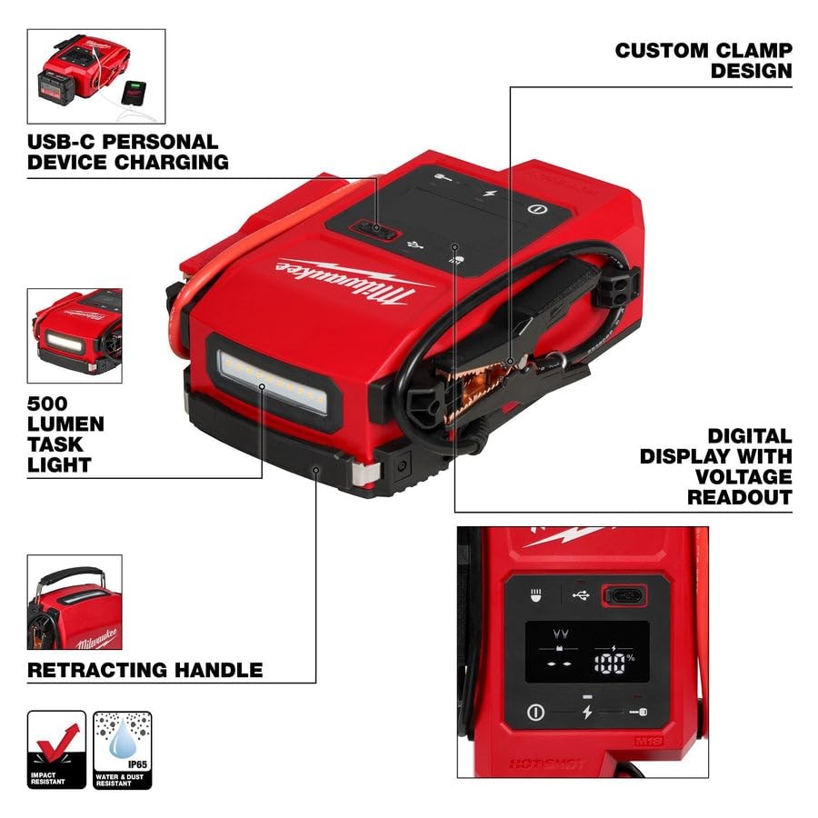 Milwaukee Electric - M18TRADE HOTSHOTTRADE Jump Starter 3841-20 gallery