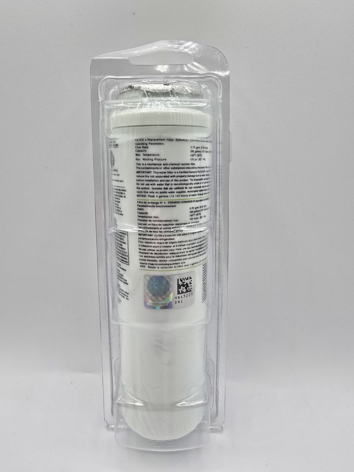 everydrop by Whirlpool Ice and Water Refrigerator Filter 4, EDR4RXD1,Single-Pack gallery