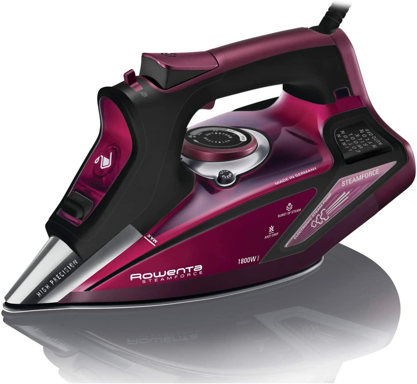 New Rowenta Steam Irons with Auto Off- Anti Calc Made in Germany (Your Choice) gallery