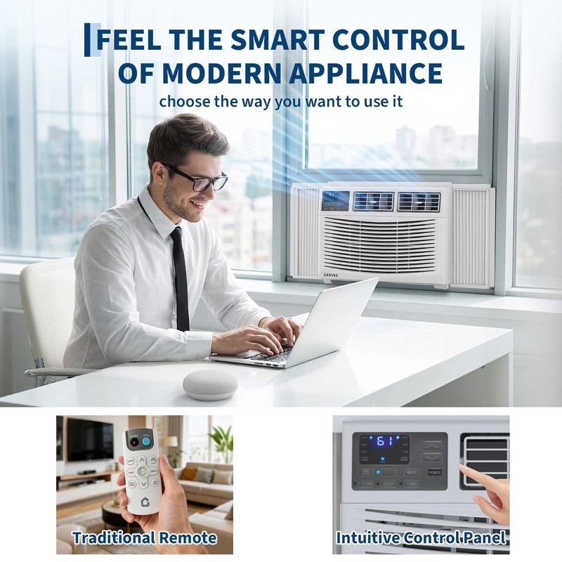 12000 BTU Window Air Conditioner AC Unit up to 550 Sq. Ft Remote Mounting Kit gallery