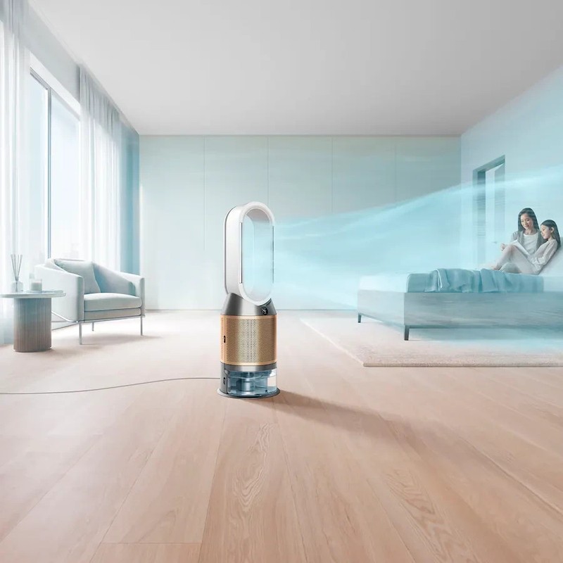 Dyson Purifier Humidify+Cool Formaldehyde PH04 | White/Gold + Remote - Good Cond gallery