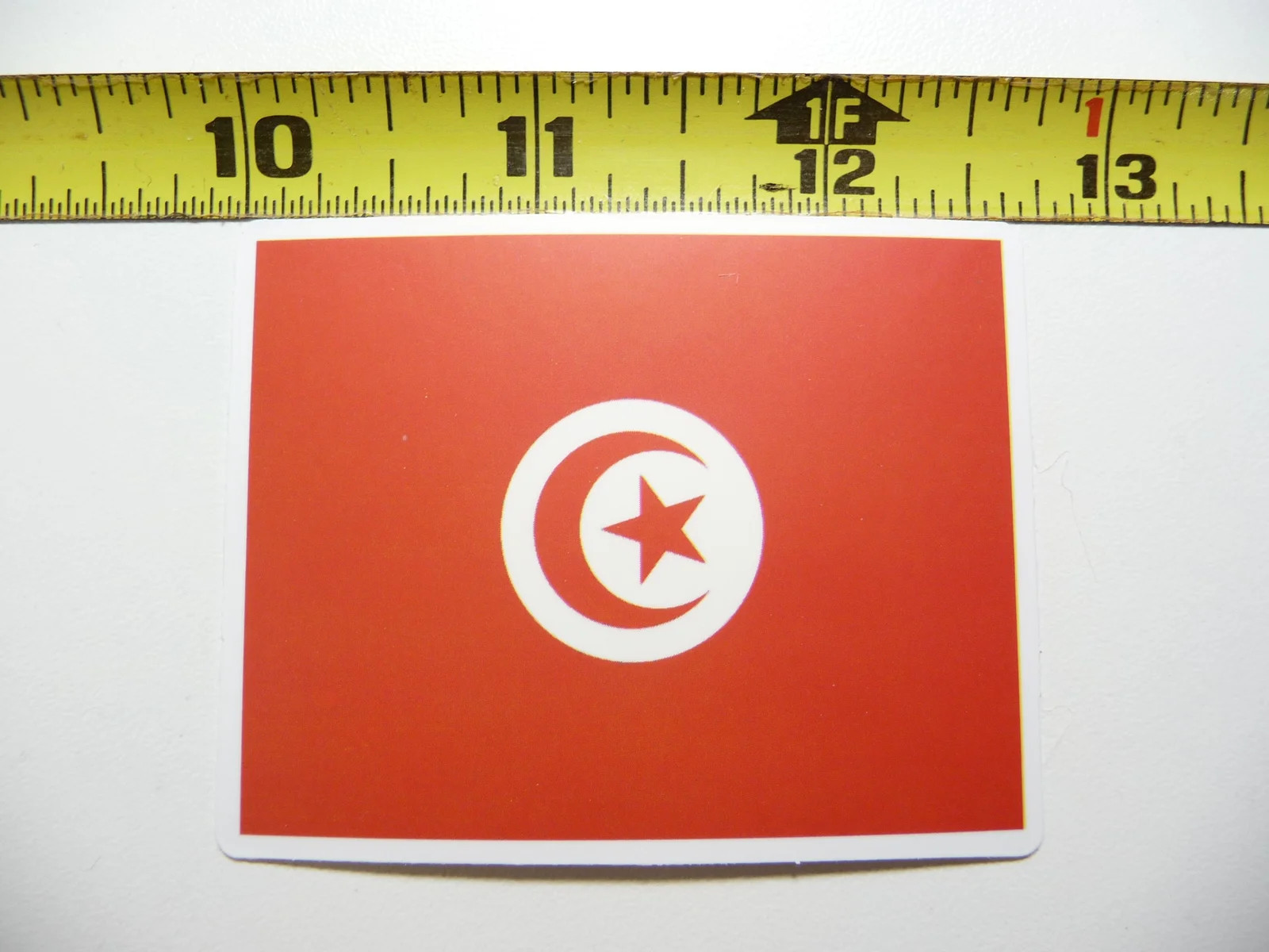 TUNISIA FLAG SMALL STICKER DECAL COUNTRY PRIDE NATION GOVERNMENT FUNNY gallery