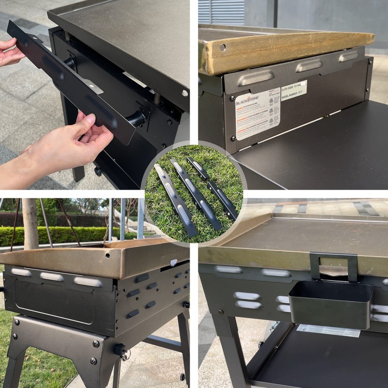 Wind Guards for Blackstone 17” Griddle,Grill Accessorie Protect Flame Hold Heat gallery