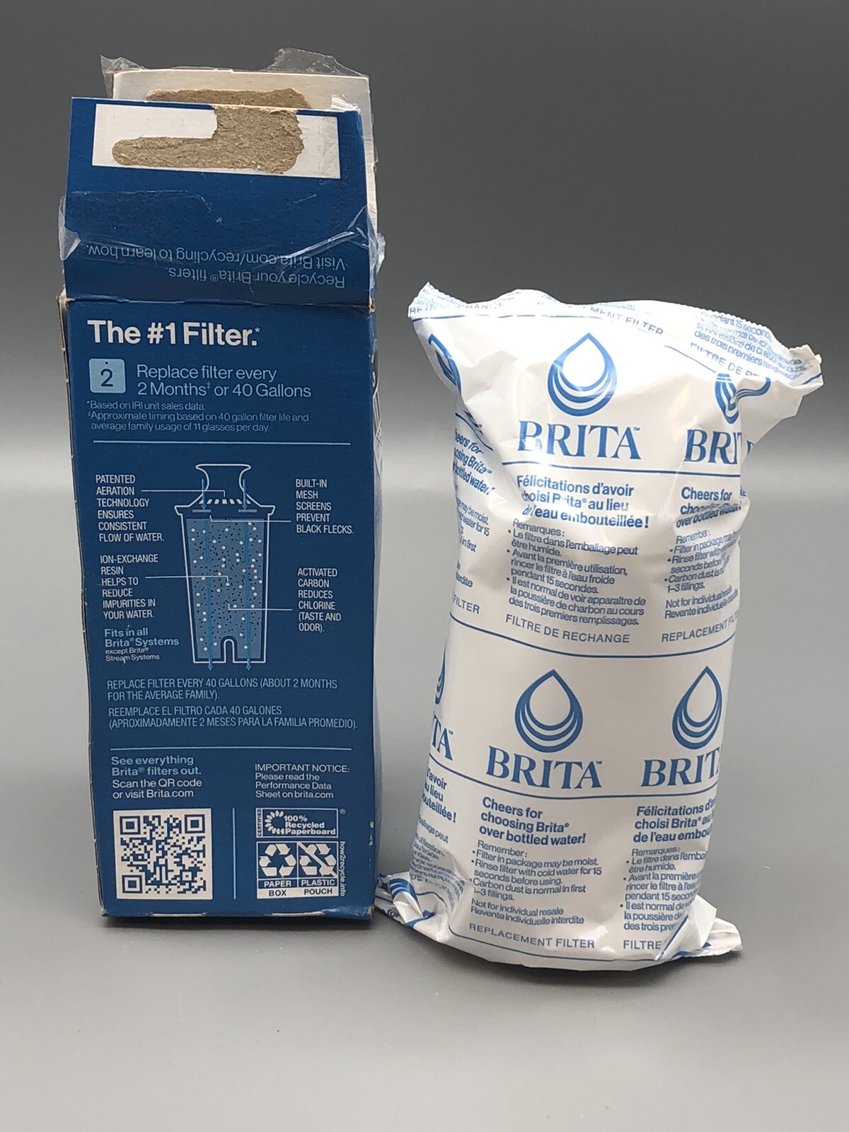 Brita Standard Replacement Filter 2 Months Supply 1 Filter New In Open Box gallery