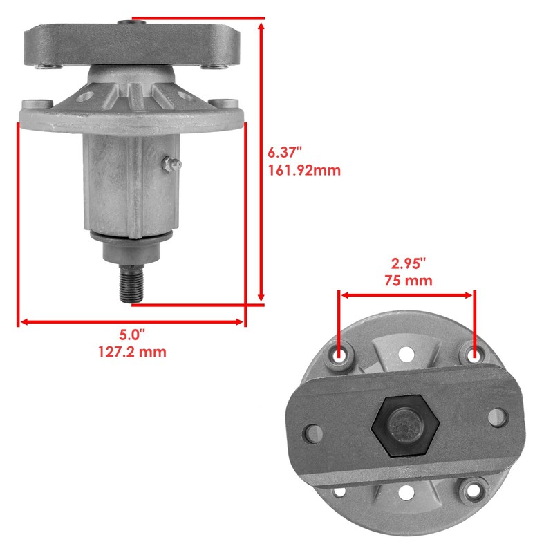 2 Set Spindle Assemblies for John Deere L100 L105 L107 L108 L110 L111 L120 L130 gallery