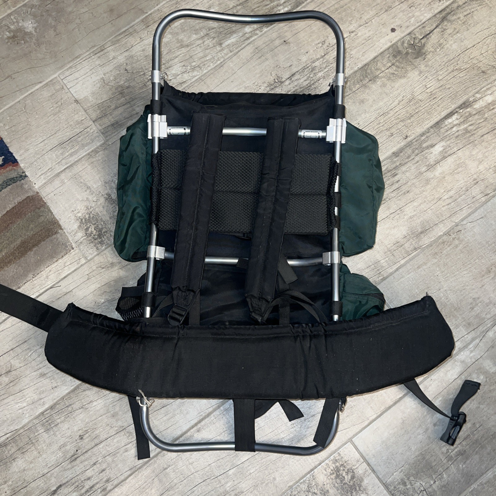 Vintage  JanSportExternal Frame Backpack Hiking Lightweight Nice 4