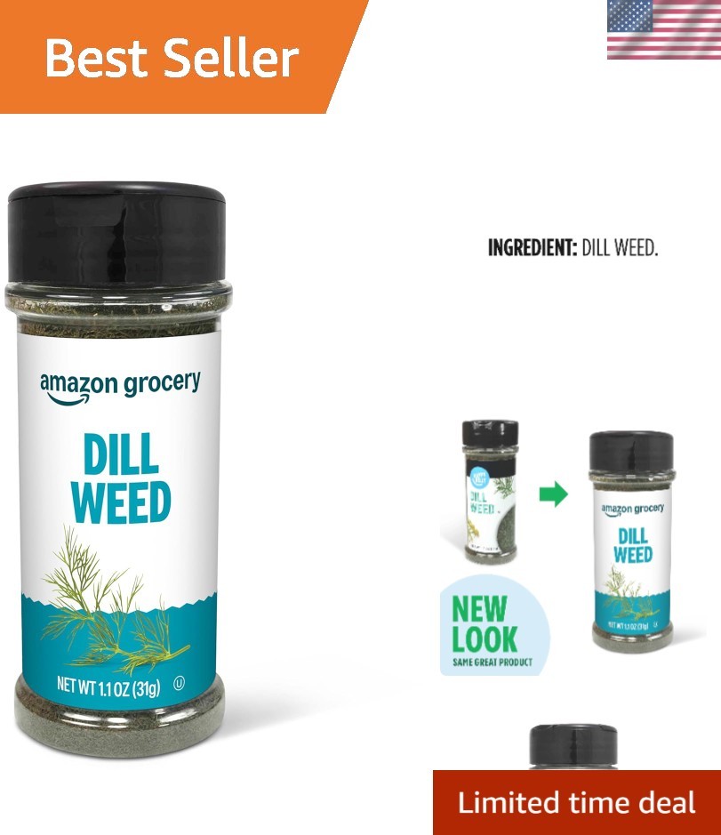Culinary Delight: 1.1 Oz Dill Weed in Kosher Bottle - Perfect for Dishes gallery