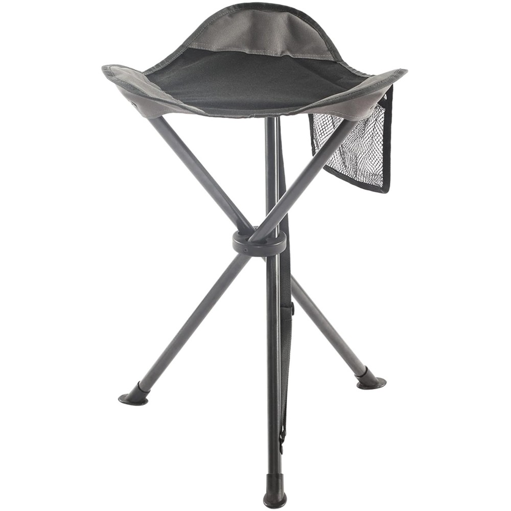 Portable Tall Folding Tripod Stool for Camping & Outdoor Adventures - 225 lbs