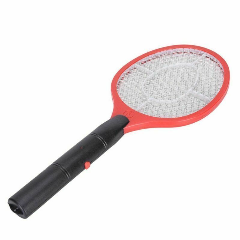 Electric High-voltage Electric Fly Swatter Mosquito Racket Bug Zapper Killer USA gallery