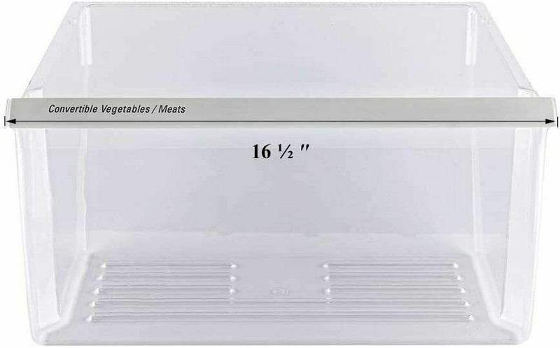 Lower Clear Crisper Pan Compatible with Whirlpool Refrigerator WP2188664 2188664 gallery