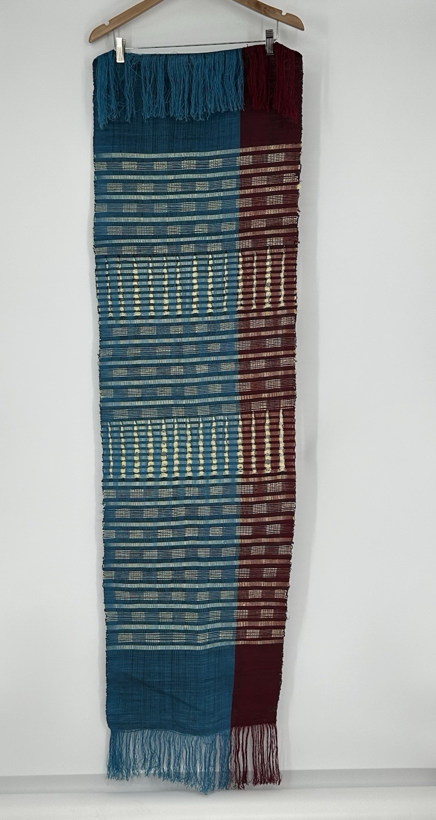 Multicolor Fringed Reversible Table Runner/Wall Hanging Unbranded A5 gallery