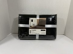 Oversoft Bedding Inc Split Top King Graphite Sheet Set NIP