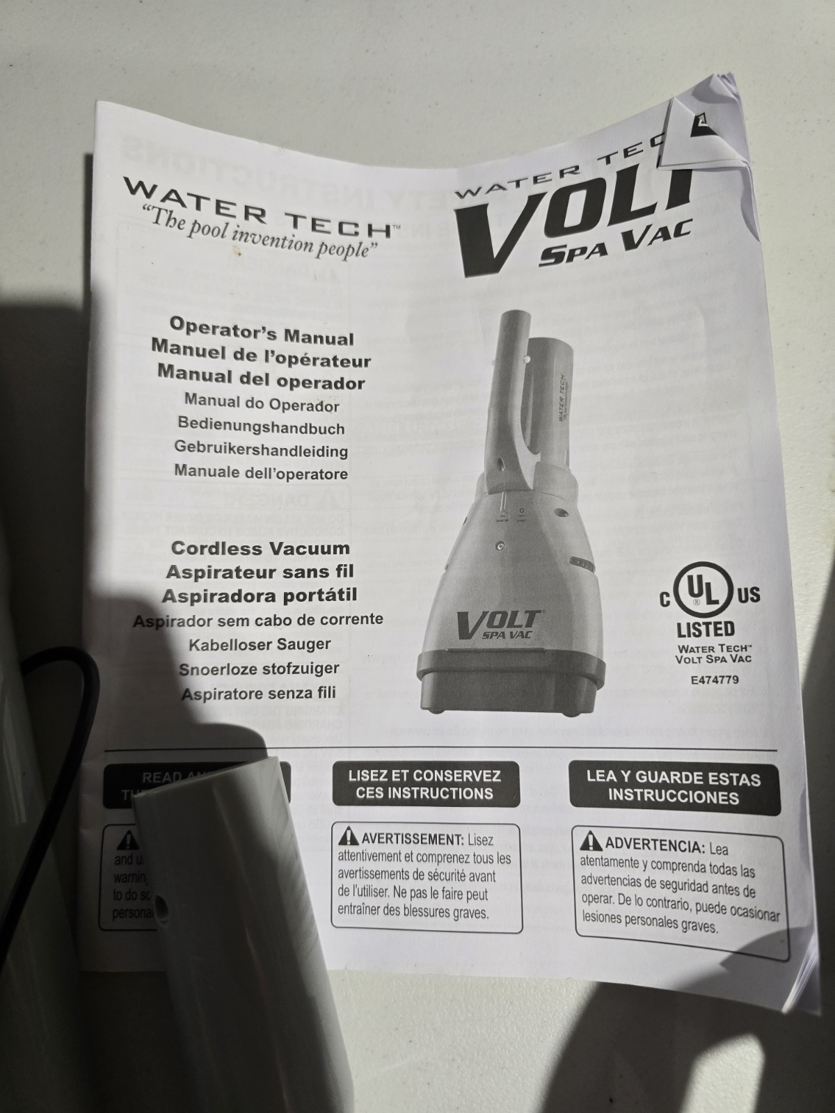 water tech volt spa vac 17151al gallery