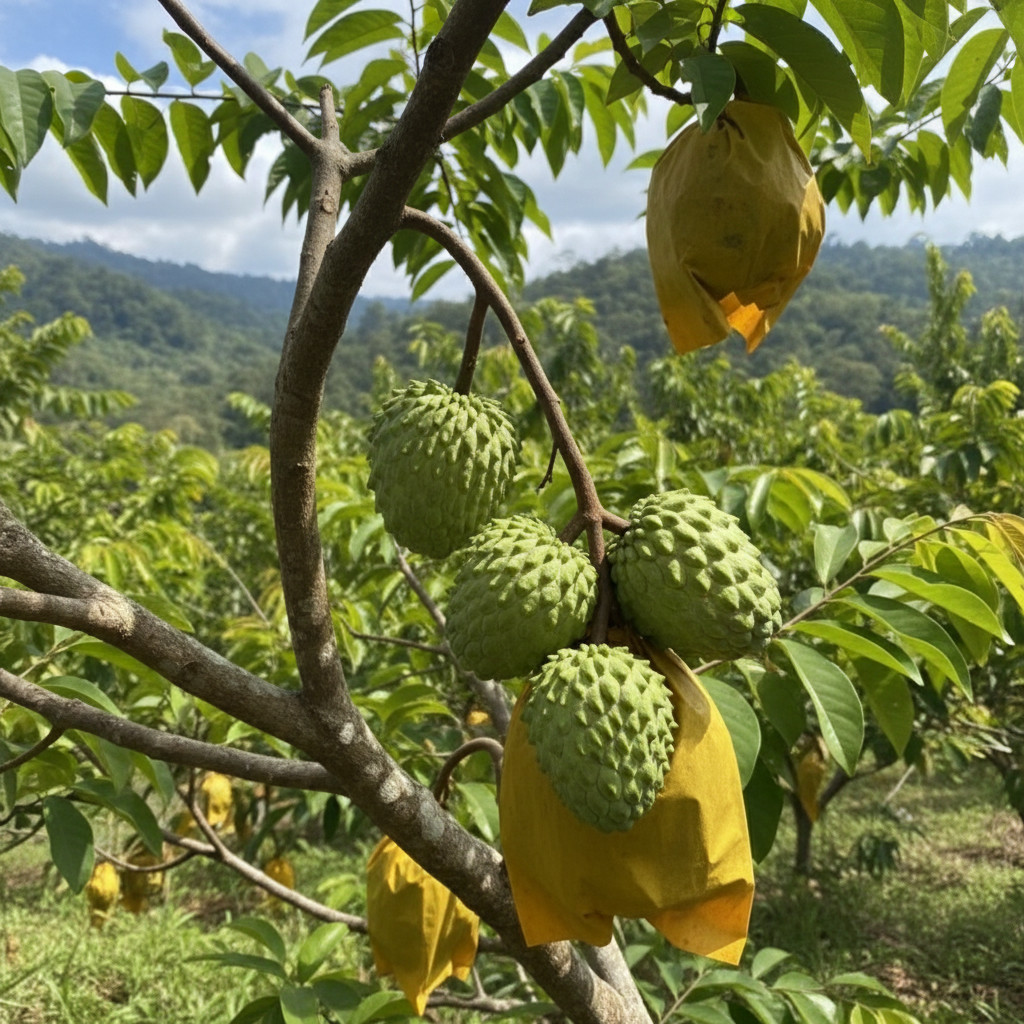 Sugar Apple Plant Seeds - 10pcs - Perfect for Outdoor Garden Container Planting gallery