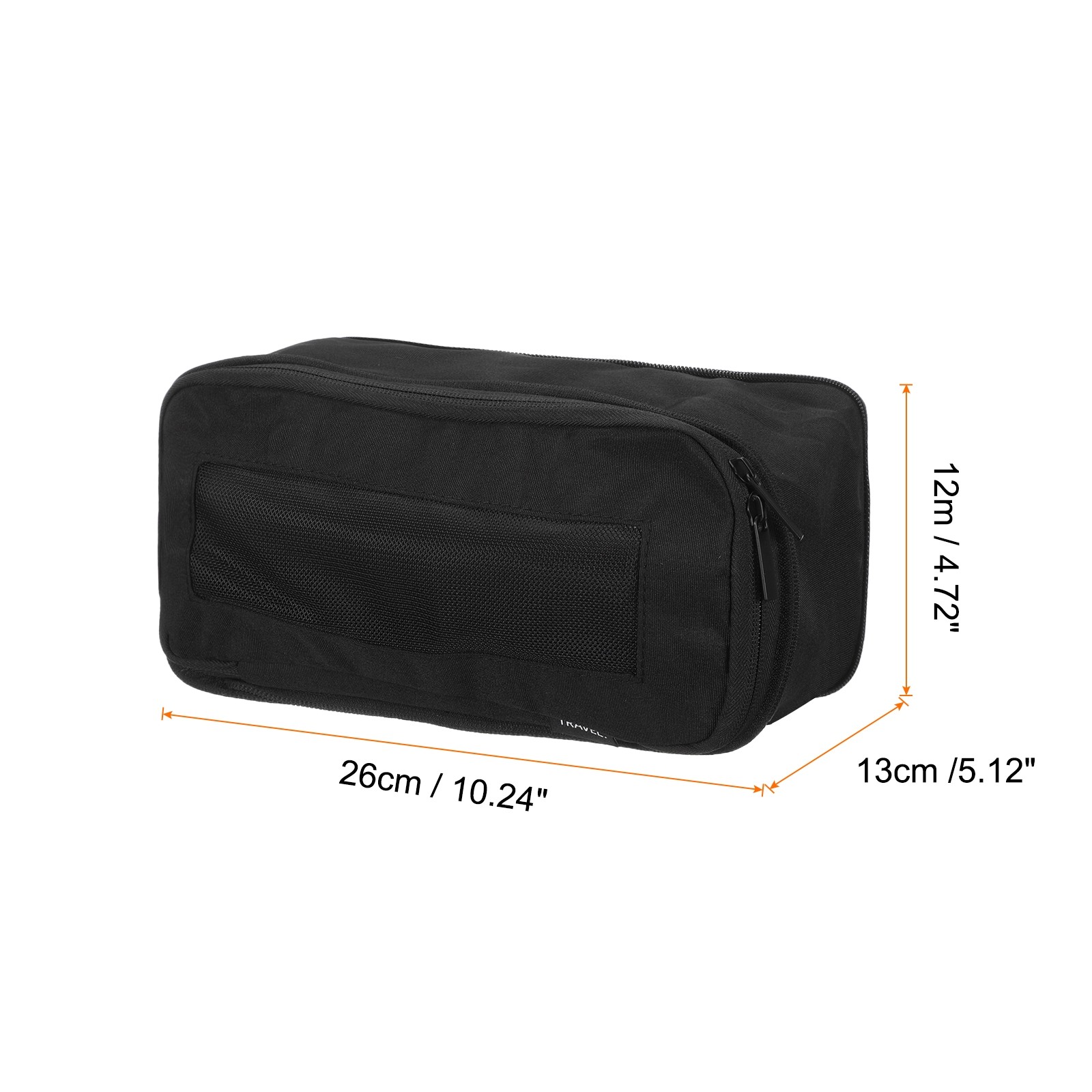 Compression Packing Cube 26x12x13cm Travel Luggage Organizers Bag Black gallery