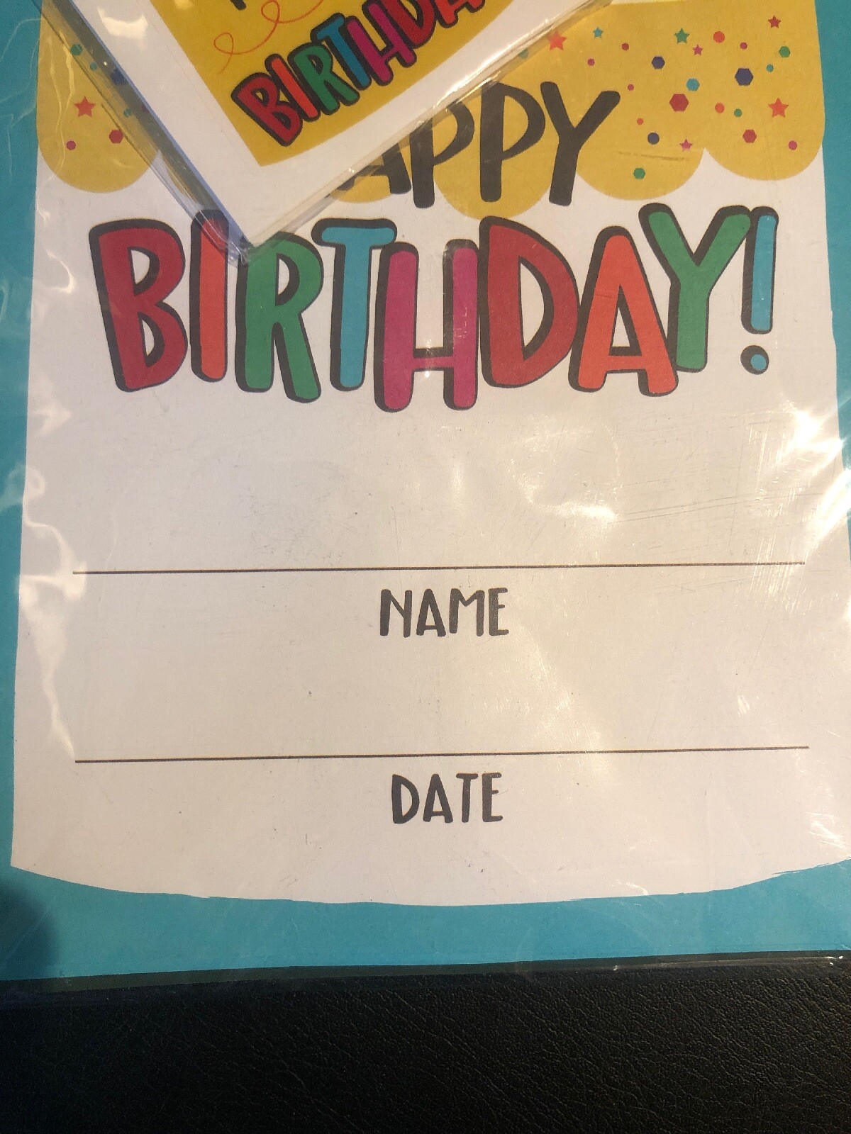 Happy Birthday Certificates & Sticker Badges 25 Count For Teachers gallery