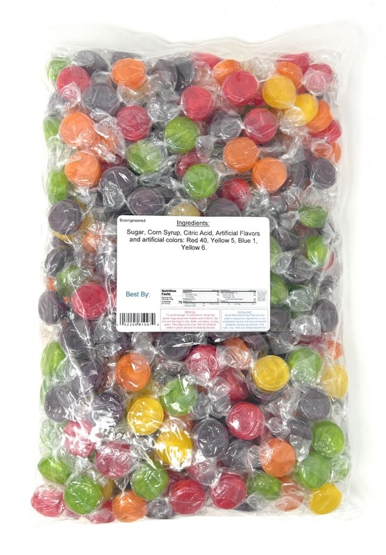 Assorted Fruit Flavored Buttons Candy - 4 lbs. ~ YANKEETRADERS® ~ FREE SHIPPING gallery