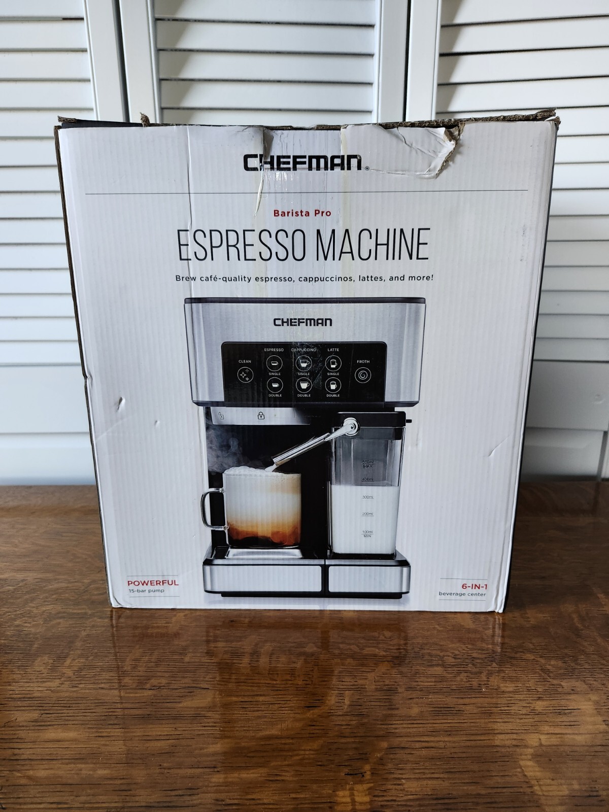 Chefman Barista Pro Espresso Machine 6-in-1 Beverage Center gallery