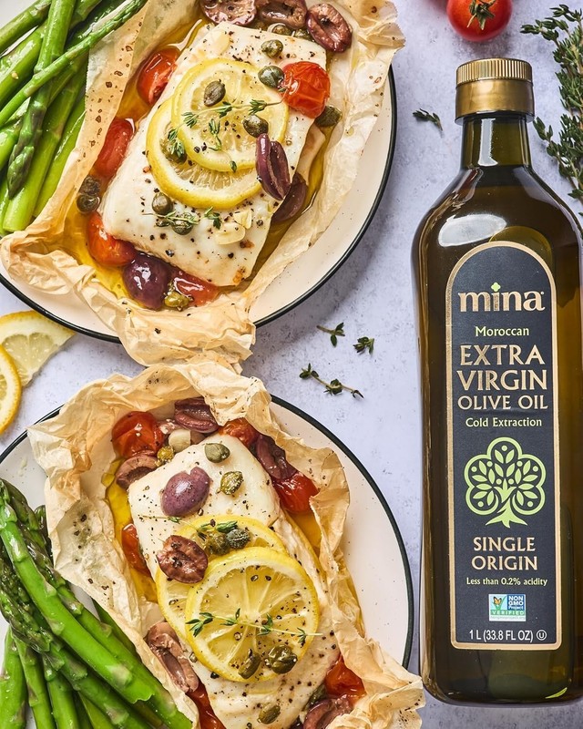 Moroccan Extra Virgin Olive Oil, Cold-Pressed, 33.8oz, Polyphenol Rich, Low Acid gallery