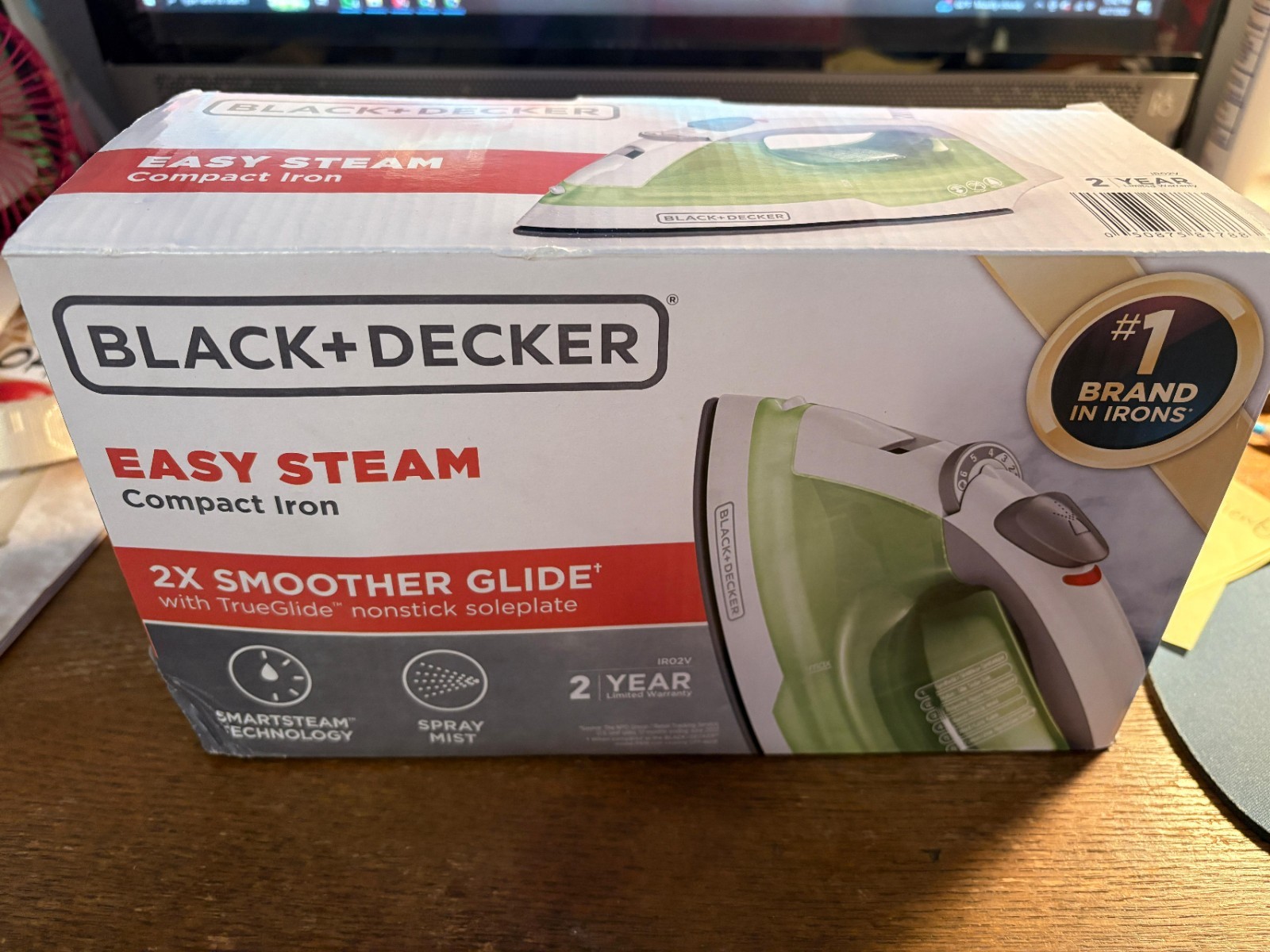 🔥 Plancha BLACK+DECKER Easy Steam Compact Iron – Nueva en Caja gallery