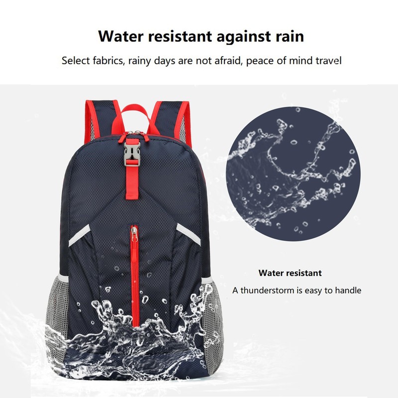 25L Foldable Hiking Backpack Lightweight Packable Basic-Daypack Collapsible B... 4