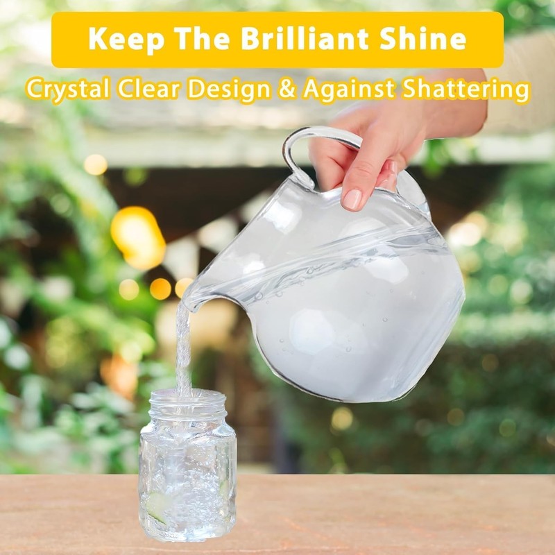 100 oz Shatterproof Plastic Pitcher, the Large Capacity Makes it Excellent for gallery