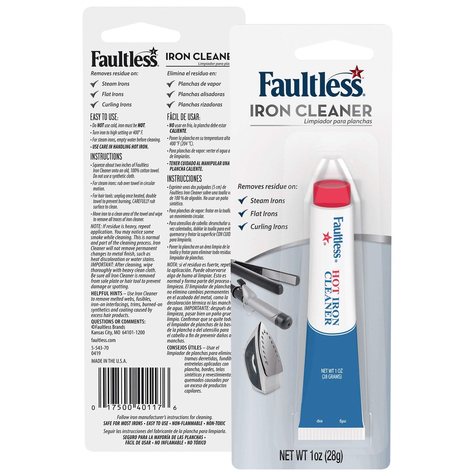 Faultless Starch 40110 Faultless Hot Iron Cleaner1oz 28 Grams gallery