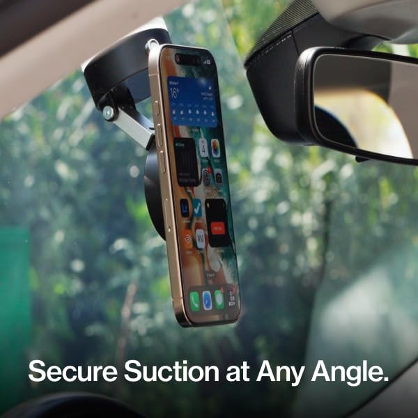 Statik HyperMount® 2 Vacuum Phone Mount - Magnetic Phone Holder, Vacuum Seal Car gallery