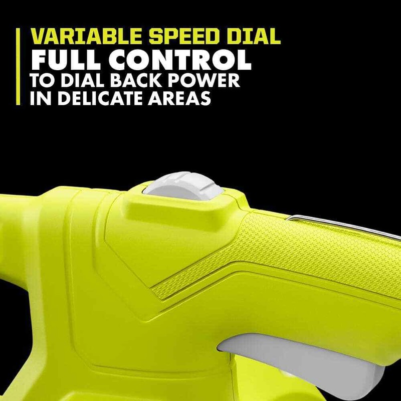 RYOBI Leaf Vacuum/Mulcher 40-Volt Lithium-Ion Cordless Battery/Charger Included gallery