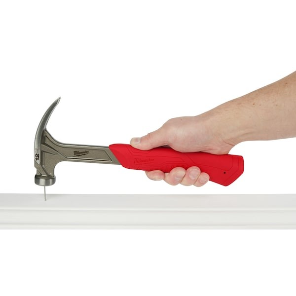 Milwaukee Tool 48-22-9019 12Oz Smooth Face Hybrid Claw Finish Hammer gallery
