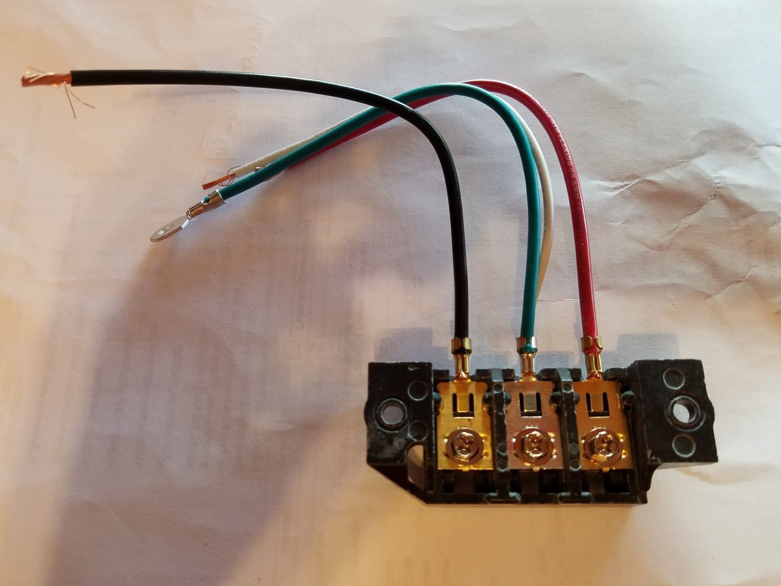 TERMINAL BLOCK KIT FOR ANY MODEL LG ELECTRIC DRYER gallery