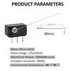 1 PCS Coin Switch Wire 5A 125/250V AC 3 Foot 0.1A 30V DC Black 10722 Part gallery