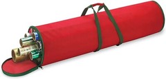 Whitmor Christmas Gift Wrap Storage Bag, 40 in / 12 Rolls, New, Ships Free
