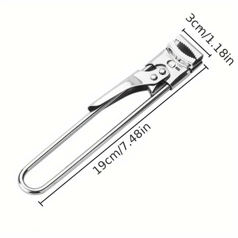 3X Adjustable Multifunctional Stainless Steel Can Opener Jar Lid Gripper Kitchen gallery