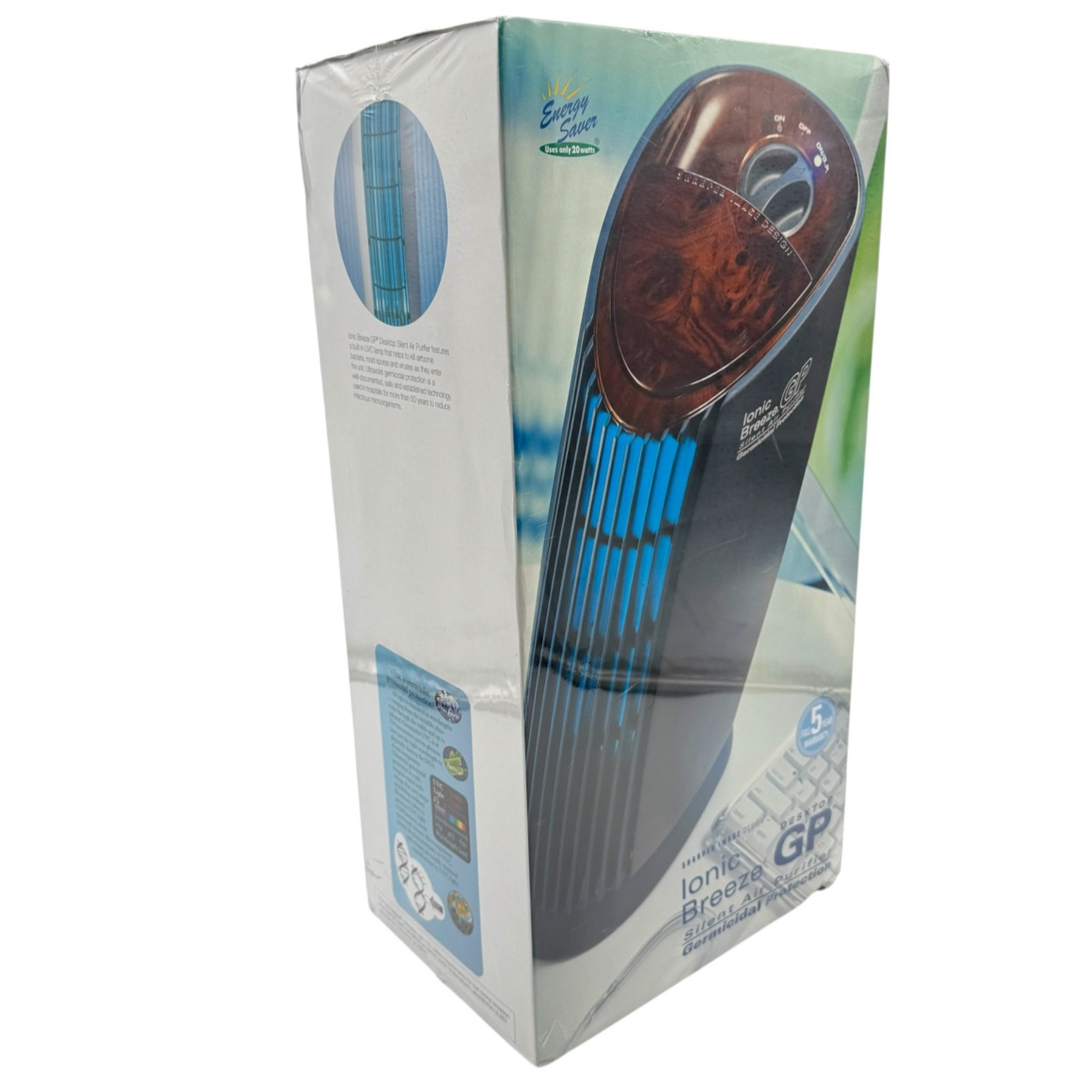 Sharper Image Ionic Breeze GP S1720 SNX Silent Desktop Air Purifier NIB gallery