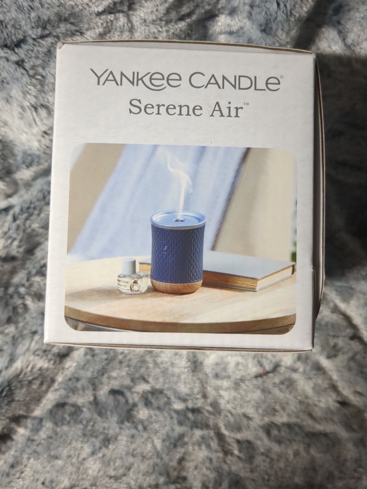 Yankee Candle Serene Air Portable Diffuser Kit Renewing Coconut And Iris NEW! gallery