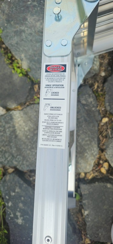 Werner Portable Work Aluminum Platform, 225 Lbs, 39.5" Wide ladder painting gallery