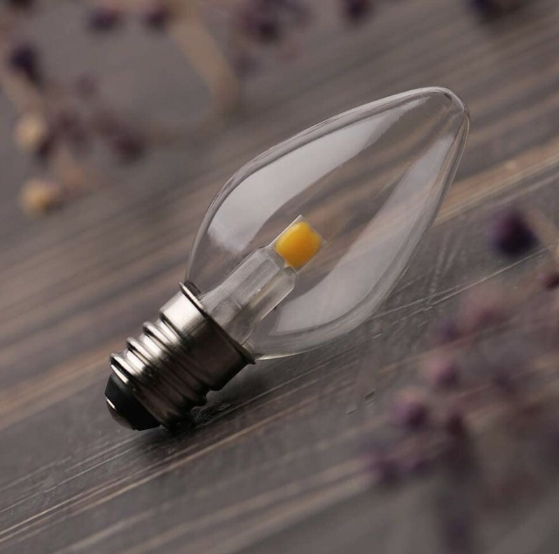 LED Night Light Bulb – C7 E12 LED Bulbs – Candelabra Light Bulbs, 0.6 6 Pack gallery
