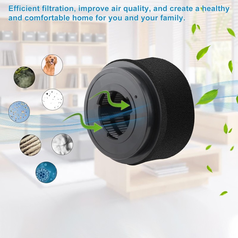 Replace Filter for Bissell Bagless Style 9/10/12 PowerForce Vacuum 2031183 (2PK) gallery
