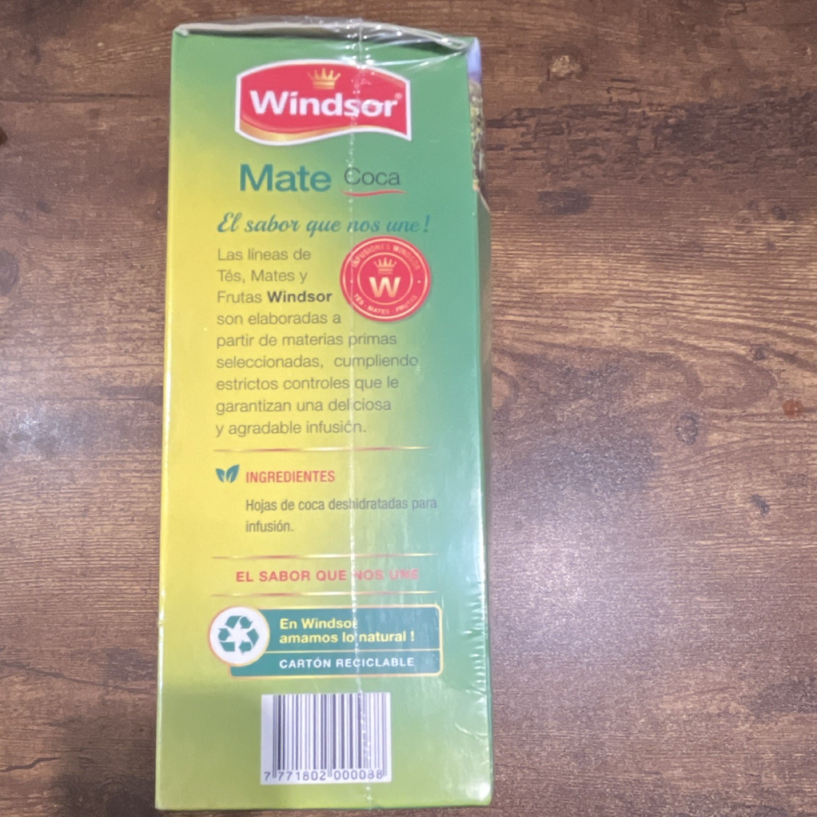 Windsor Mate de Coca Tea & Infusion Bagged Tea Bags Coca Flavor 100 Count 90g gallery
