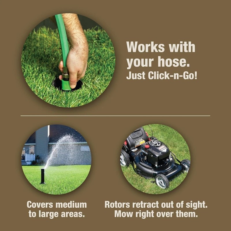 Pro Rotor Pop-up Sprinkler System Kit** gallery