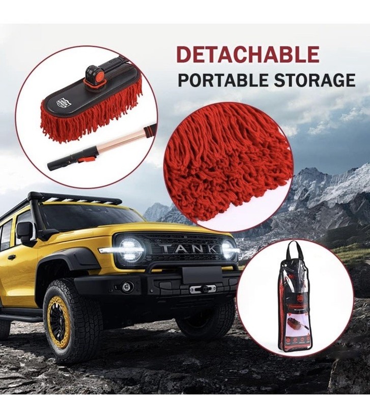 Car Duster Exterior Scratch Free,Soft Car Brush Kit for Car,Truck,Suv,Rv and Mot gallery
